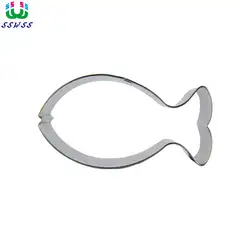 Direct Selling,Bullet Mackerel Shape Cake Decorating Fondant Cutters Tools,Aquatic Products Cake Cookie Biscuit Baking Molds