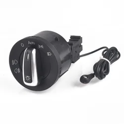 Para vw golf plus jetta mk5 mk6 scirocco amarok caddy para assento alhambra interruptor de farol automático