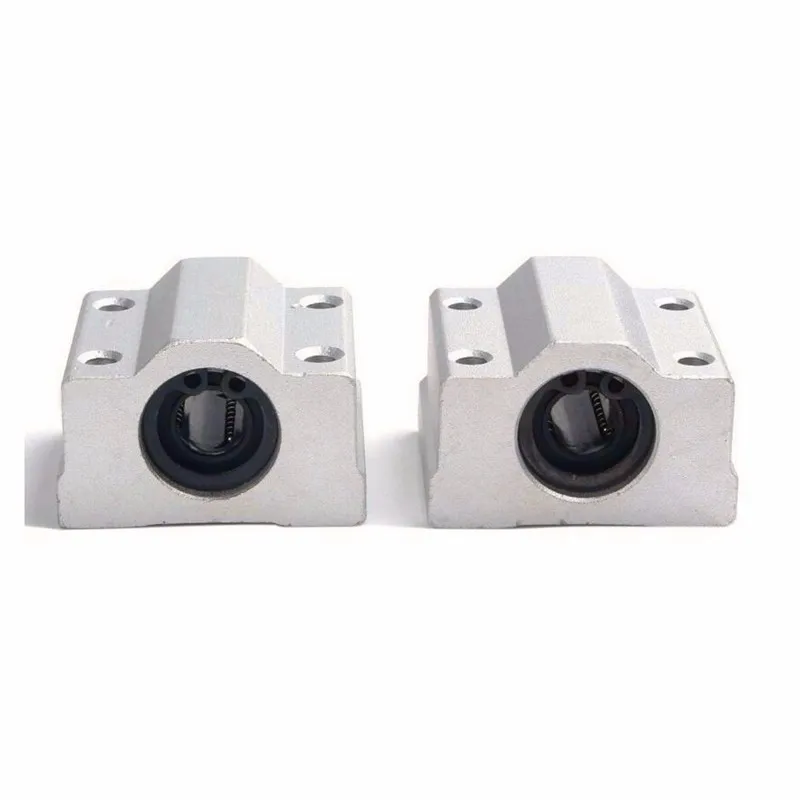 NEW 2 pcs SC6UU SCS6UU 6mm linear ball bearing slide unit 6mm linear bearing block for 3D printer parts