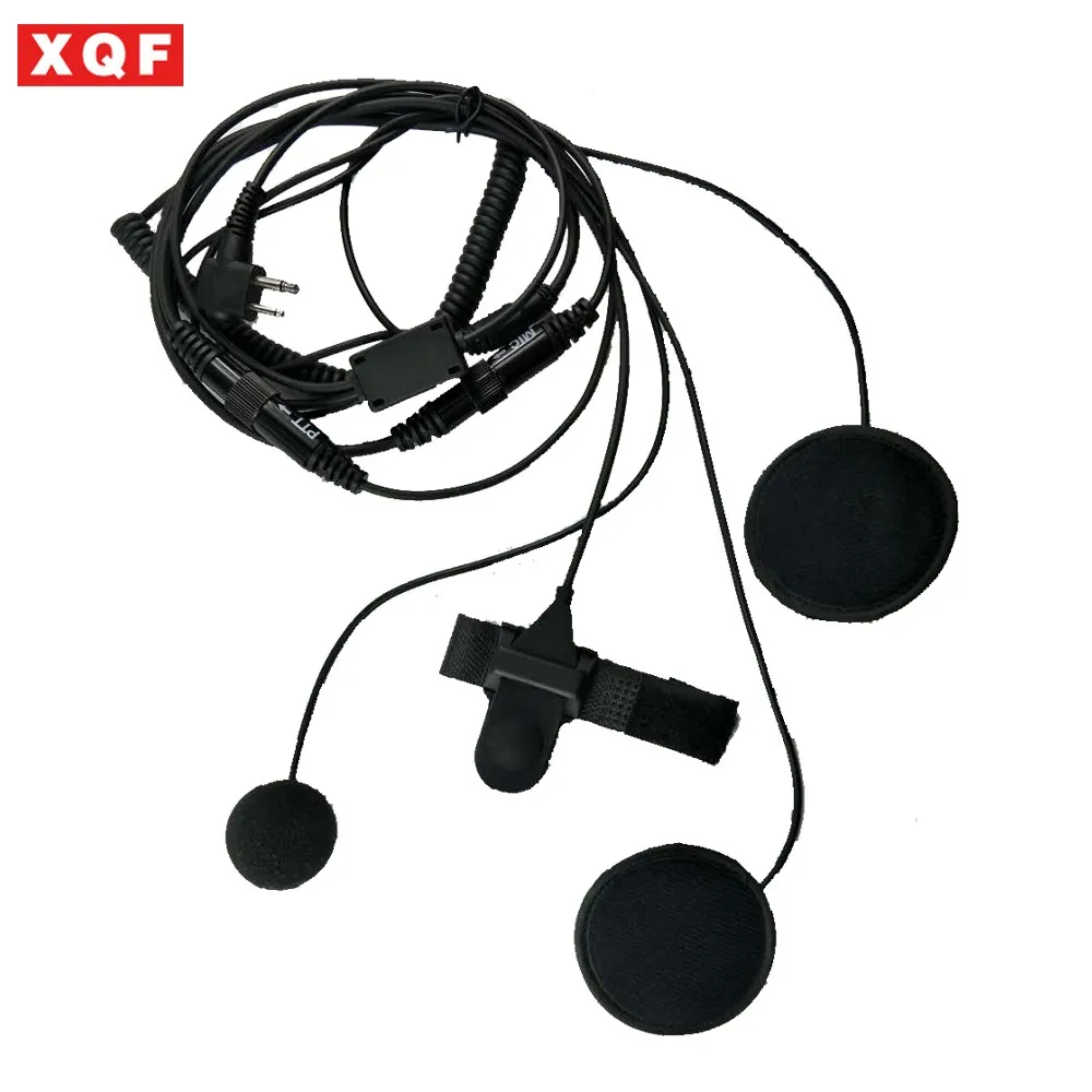 

Brand 2 pin Motorcycle Full Face Helmet Headset Earpiece For Motorola GP68, GP88, GP88S CP150, CP200 XTN446 CT150, CT250 Radio