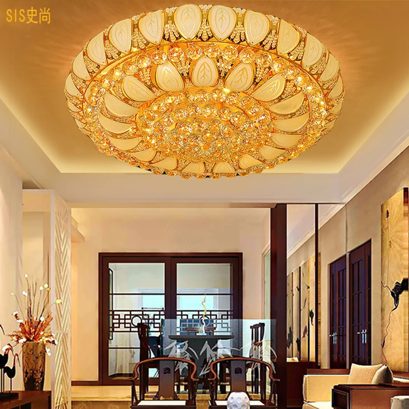 Crystal lamp factory K9 lights luxury crystal lamp direct wholesale cornucopia living room lights LED lamp ceiling light  SJ83