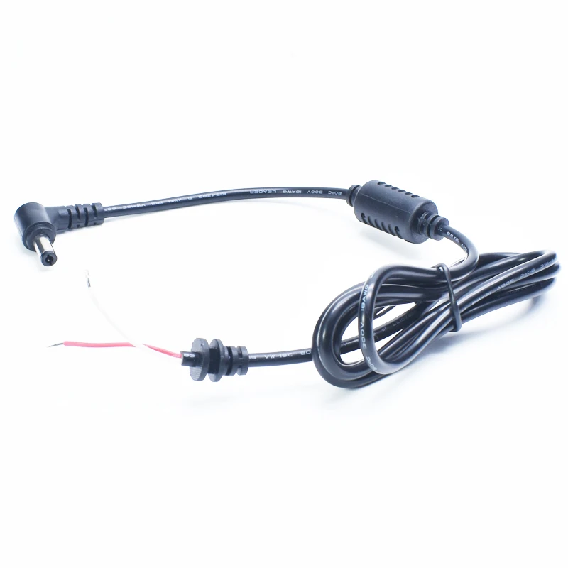 1.2m DC 5.5 x 2.5 5.5*2.5mm Power Supply Plug Connector With Cord / Cable For Toshiba For Asus For Lenovo Laptop Adapter