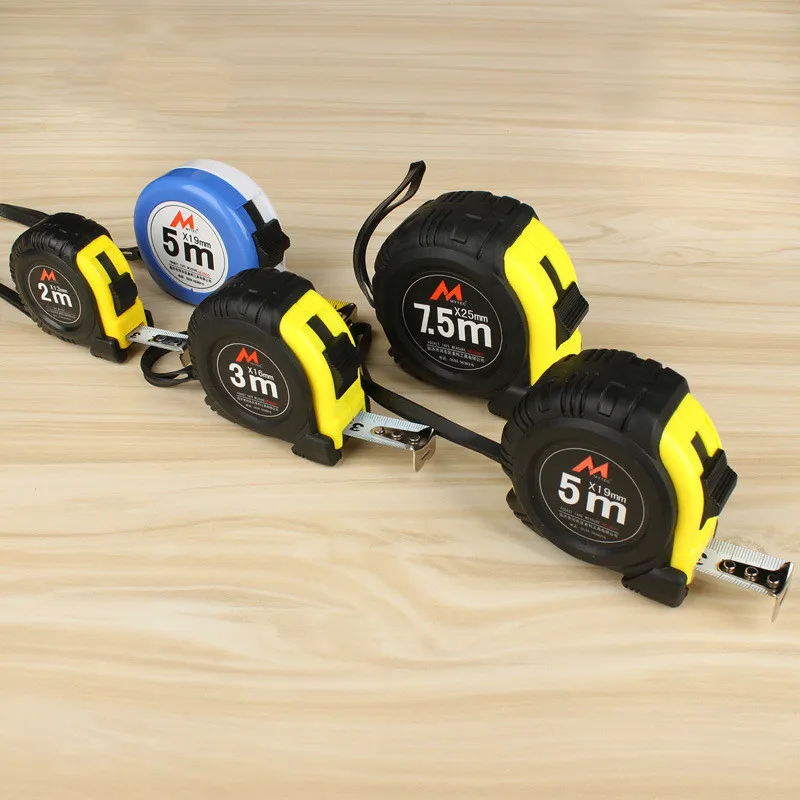 Wear-Resistant Steel Tape Measure 2 m 3 m Tape Measure Home Ruler Woodworking Measurement Tool