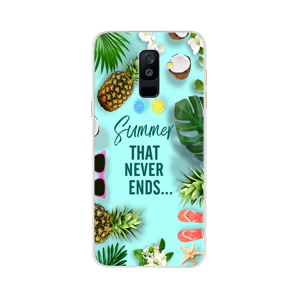 Phone Case for Samsung Galaxy A6 Plus 2018 A605 A605F Full Protection Phone Cases for Samsung A 6 2018 A6 Plus Back Cover Bumper