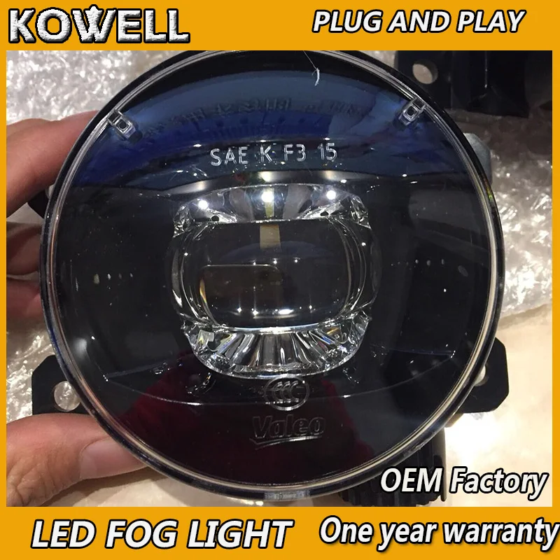 

KOWELL Car Styling Original Fog Lamp for Ford focus Fiesta fusion mondeo EcoSport LED Fog Light Auto Fog Lamp LED DRL