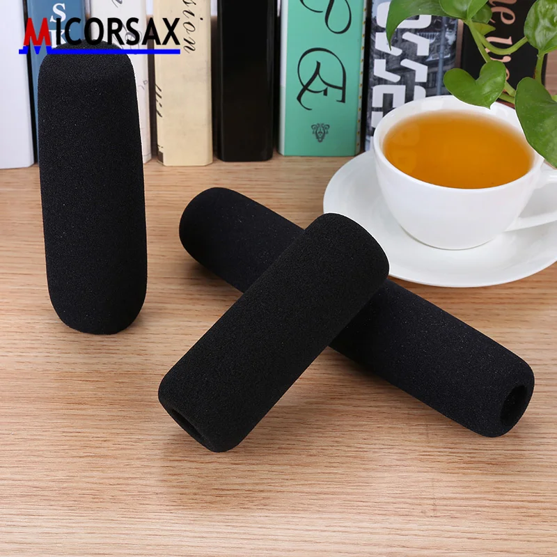 Length 21 15 12cm High-density Thicken EP Sponge Cover Suitable for Inner Diameter 20~22cm Long Interview Microphone Camera Mic