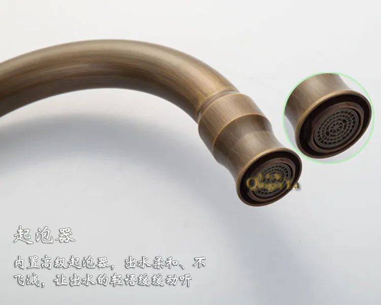 Supply of antique copper faucet faucet Caipen 8017 antique copper retro wholesale vegetables faucet