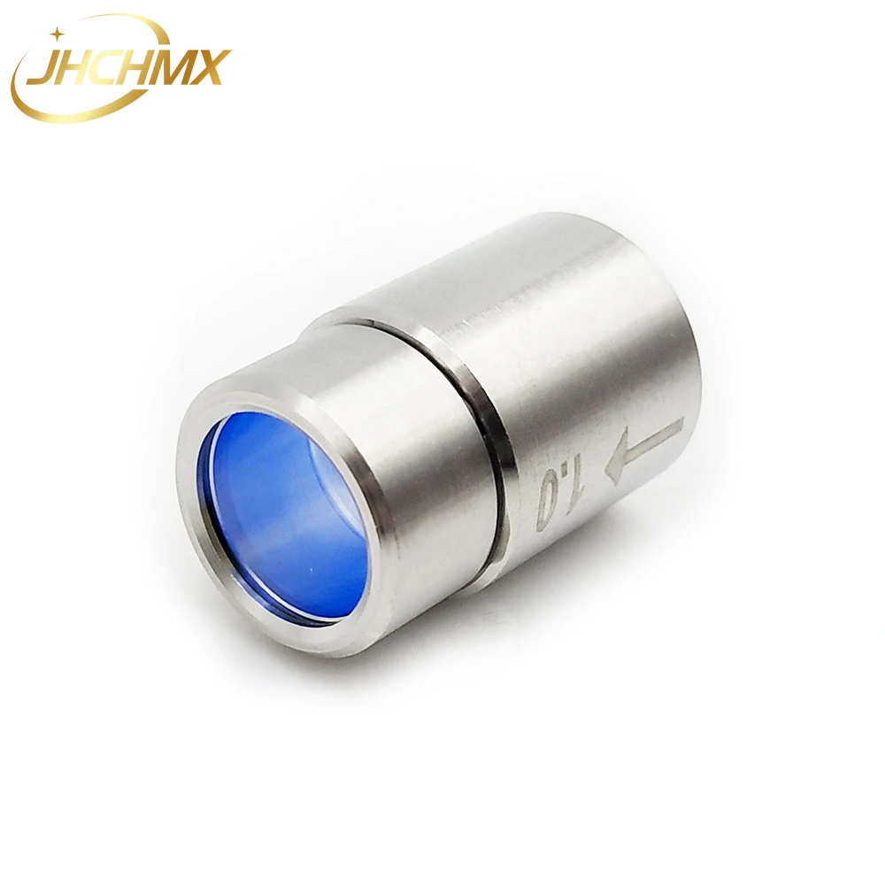 Conector de saída de laser de fibra max, conector de lente protetora grupo 12*12.9*19.5mm para saída máxima de laser de fibra, peças de proteção para cabeça