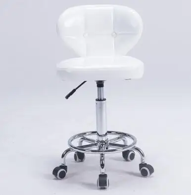 Bar chair. Home without armrest office swivel chair. Students backrest. Adjustable slide wheelchair. Study desk chair..01