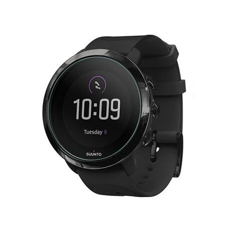 طبقة واقية من الزجاج المقوى ، حماية شفافة لساعة Suunto 3 للياقة البدنية والرياضة