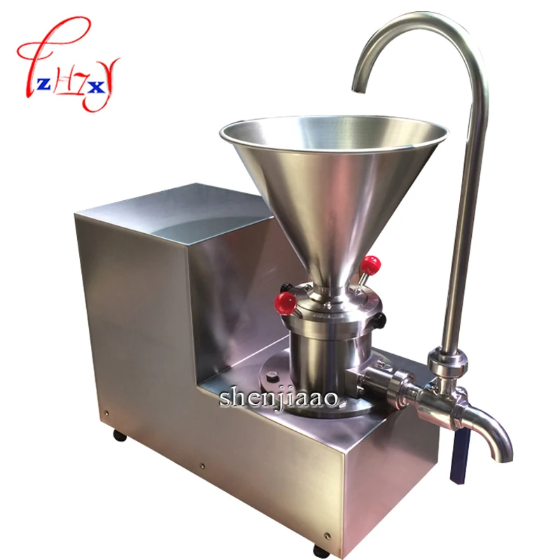 1PC 220V 2.2KW Split Small Stainless Steel Colloid Mill Refiner Frinding Peanut Butter Machine JMS60 Sesame Processing Machine