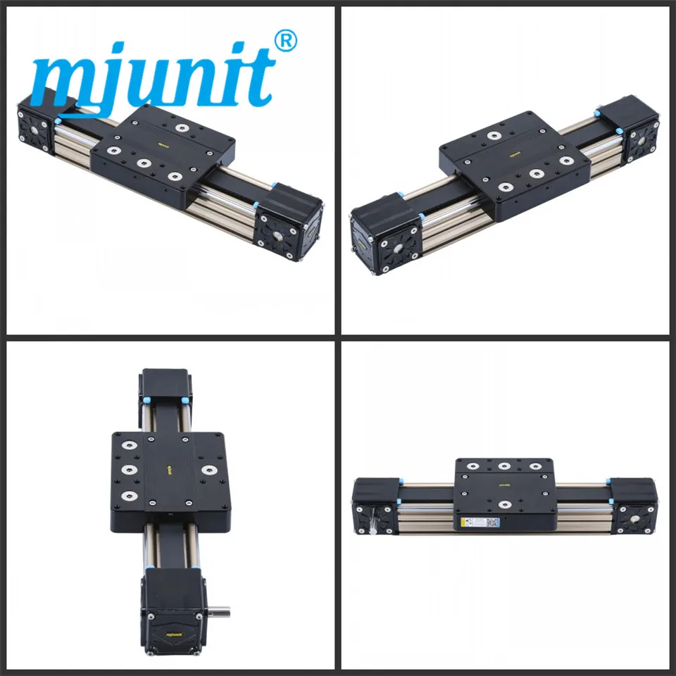 

mjunit MJ80 Linear Actuator Belt-Drive Rail Guide with 1500mm stroke length