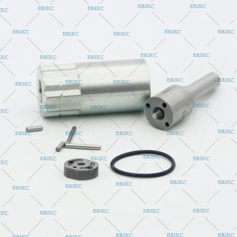 

ERIKC инжектор 095000-6700 095000-6701 ремонтные комплекты сопла DLLA155P965 пластина клапана, штифт, уплотнительное кольцо для TOYOTA HOWO Ssangyong