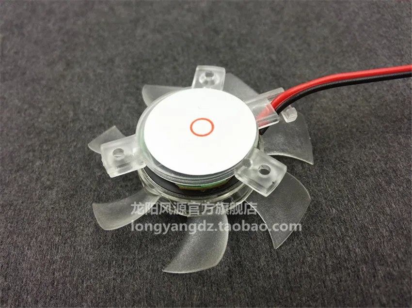 45MM Diameter VGA Fan 25mm/26mm/27mm Hole Pitch Quiet 5010 Graphics Card Fan Blade High Quality 12V 0.1A Fan Blade 2pin