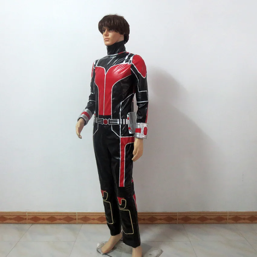 Movie Ant-Man Superhero Scott Lang Ant Man Halloween Uniform Outfit Cosplay Costume Customize Any Size