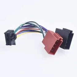 Car Radio Harness Wire 16Pin Plug Cable for For Pioneer ISO Connector 2010 +