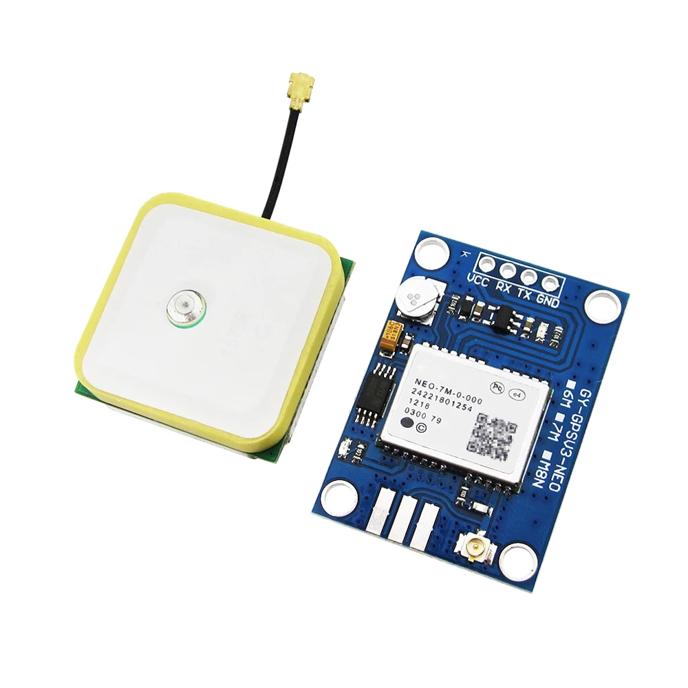 NEO-7M Flight Controller GPS Module Built-in Data Memory, Replace NEO-6M