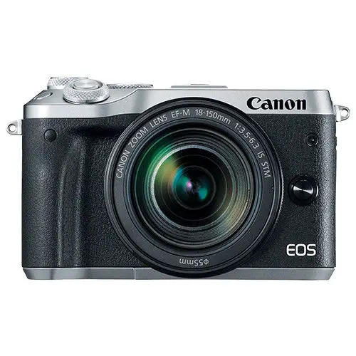 Canon M6 Digital Camera EF-M15-45 IS STM Lens Kit For Canon EOS M6 Mirrorless Digital Camera