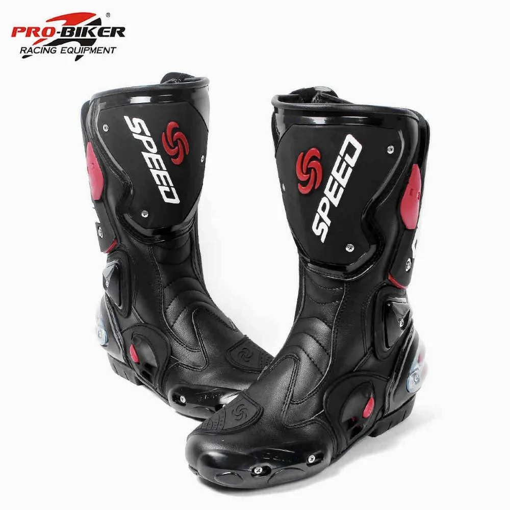 Motorcycle Shoes Sport Motocross Cycling Long Boots Off-Road Racing Gears Moto Accessories&Parts EUR 40-45 Pro-Biker B001