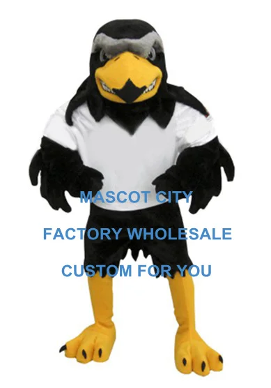 

Deluxe Plush Falcon Mascot Costume Adult Size Eagle Mascotte Mascota Carnival Party Cosply Costume Fancy Dress Suit Fit SW1137