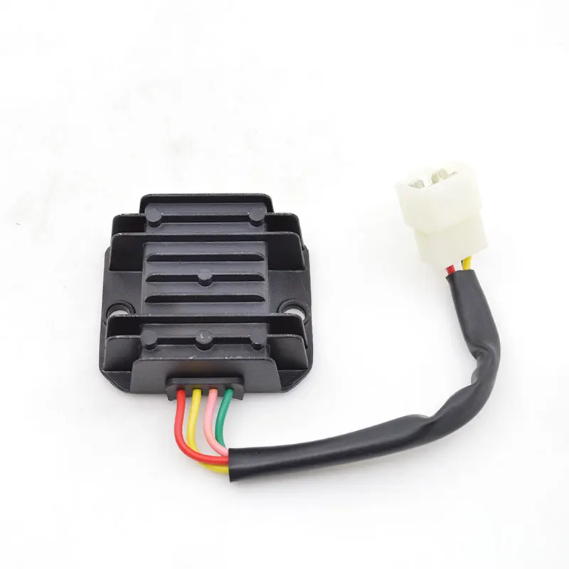 For Lifan Zongshen Loncin ZS110 LF110 LF 110 110cc Motorcycle 4 Wires Voltage Regulator Rectifier Spare Parts image 4