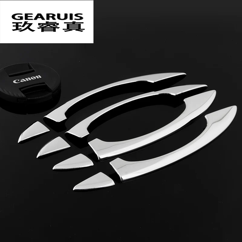 car styling trim door handles cover stainless steel sticker Exterior decoration For Audi A3 8V A4 B8 Q3 Q5 2009-2016 Accessories