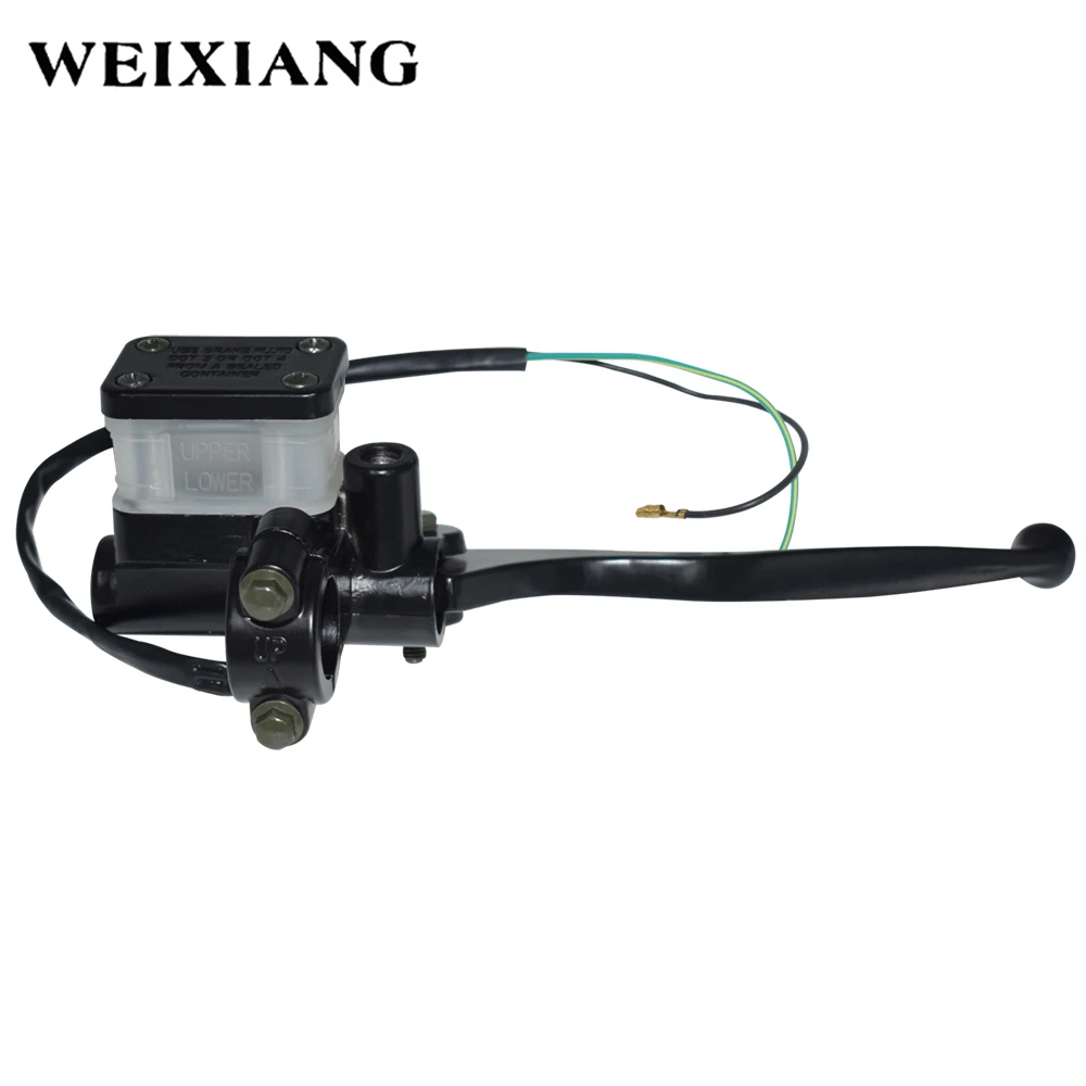 22mmCable Hydraulic Brake Clutch Master Cylinder Reservoir Levers Universal Motorcycle ATV Motorbike Handle For Honda For Yamaha