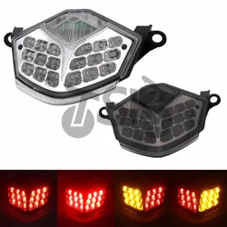 For KAWASAKI ZX 10R ZX10R 2008 2009 2010 2011 2012 Motorcycle LED Rear Turn Signal Tail Stop Light Lamps Integrated