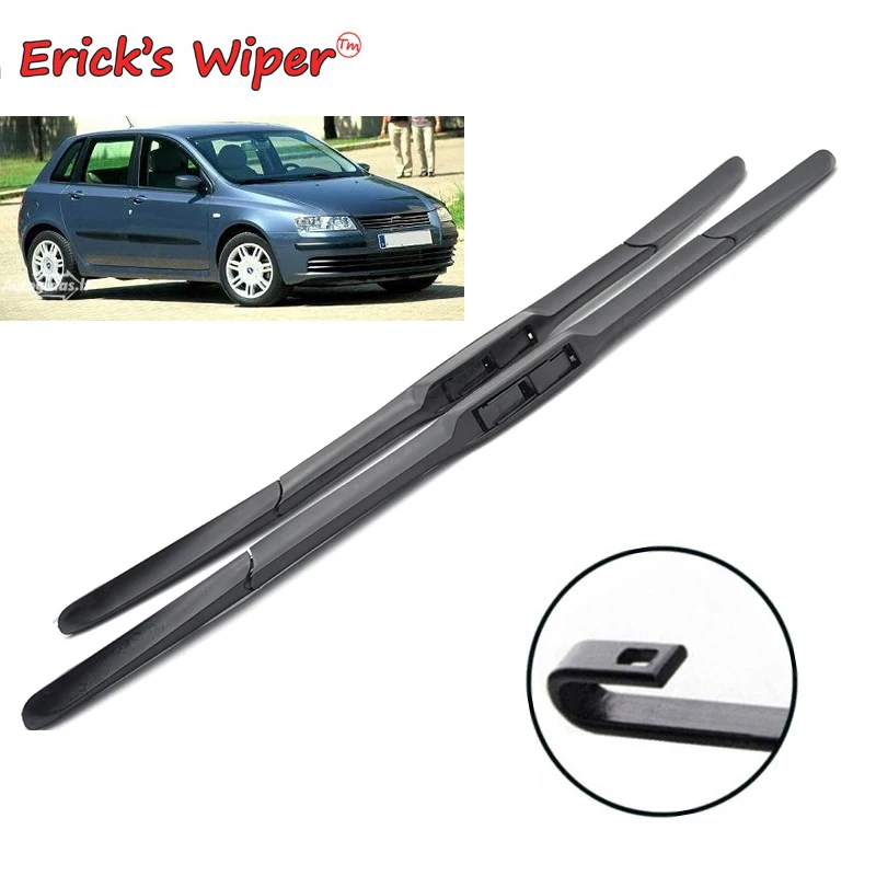 

Erick's Wiper LHD Front Hybrid Wiper Blades For FIAT Stilo 2001 - 2006 Windshield Windscreen Window Car Rain Brushes 22"+19"