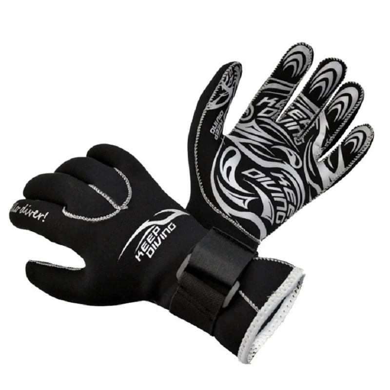 New Men Women 3MM Neoprene Scuba Dive Gloves Swim Snorkeling Equipment Anti Scratch Keep Warm Wetsuit for Surfing Diving Sports