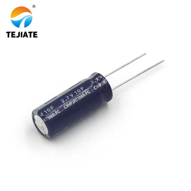 Imagem -04 - Capacitor Farad de Super Capacitor Capacitor 2.7v 2f 3.3f 4f 4.7f 5f 6f 7f 8f 10f 15f 20f 25f 30f 60f Peças