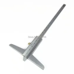 0-200mm 8inch depth vernier caliper 200mm 0.02mm depth caliper depth gauge depth measuring gauge