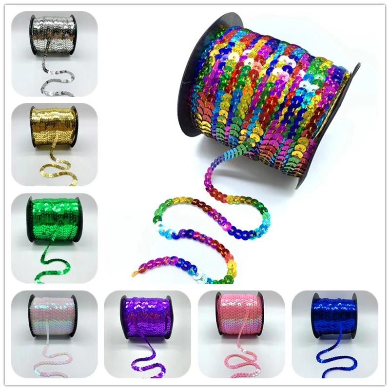 Colorful Loose Round Flat Sequins for Crafts