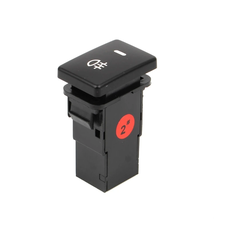 Rear Fog Lamp Easy Installation Car Fog Light Switch 12V Button Replacement For Camry Prius D7YA
