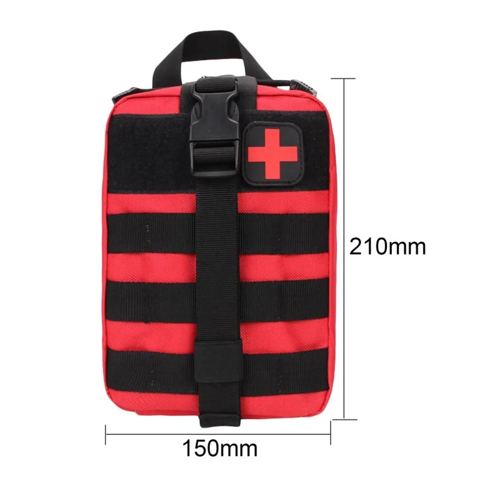 103pcs Refill Medical Bag Car First Aid Kit Molle Pouch for Travel Camping Hiking Hunting Emergency Trauma Care Survival Kit