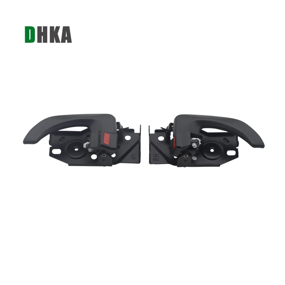 DHKA BLACK INSIDE INTERIOR DOOR HANDLE  For HYUNDAI H1, Starex, I800 07-C  OEM: FR:82620-4H000 FL:82610-4H000