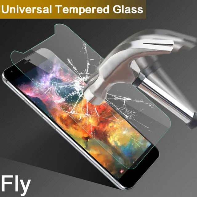 Universal Tempered Glass For Philips Xenium W6610/W8555/W8560 5.0 inch 9H 2.5D Screen Protector For Philips W 6610/8555