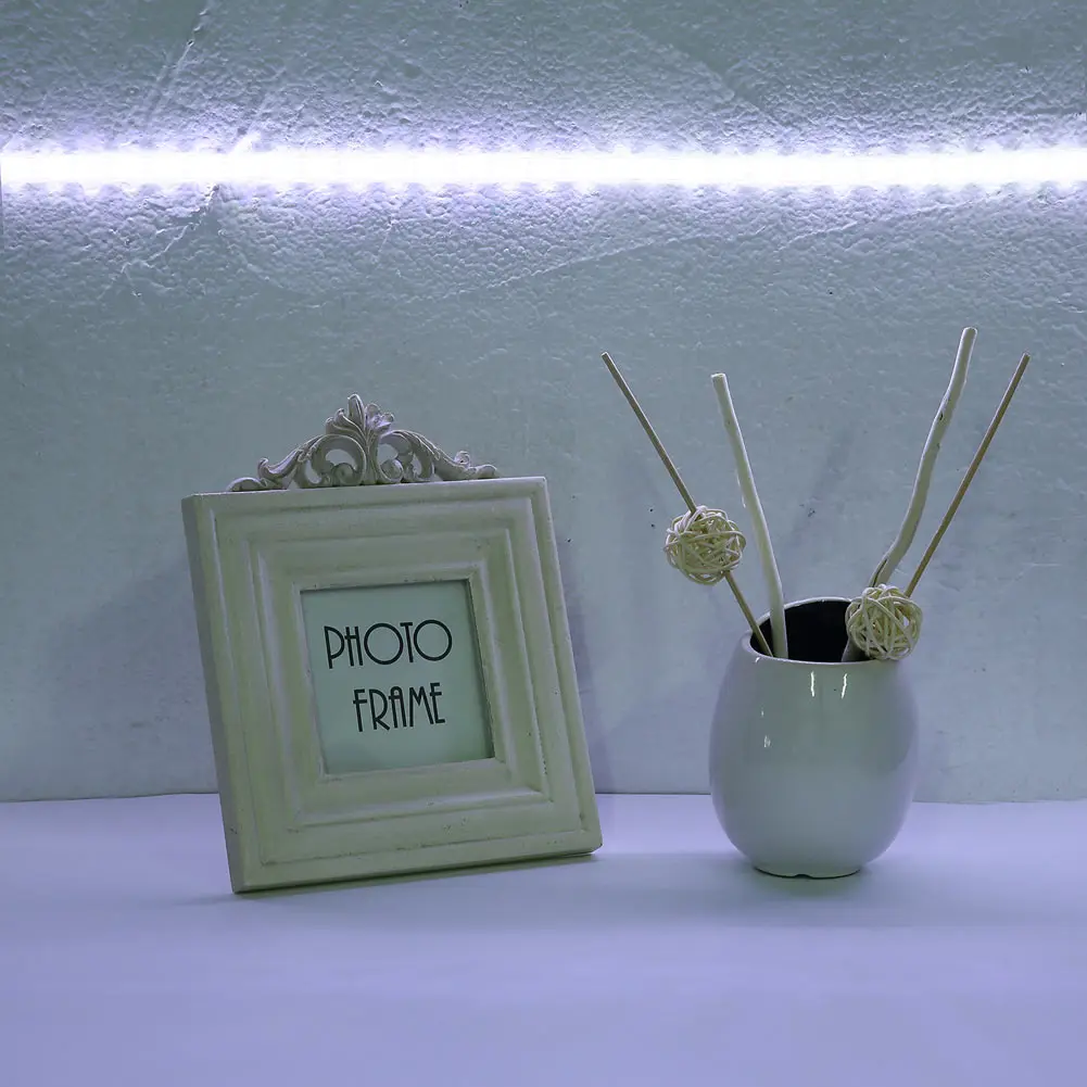 New Style 3000K/6000K Flexible PIR Motion Activated 60LED Light Sensor Lamp Strip Lighting For Kitchen Closet With 2Colors