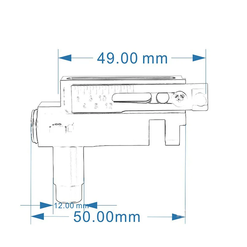 Vulpo alta precisão cnc 7075 de alumínio hop up câmara para airsoft aeg ak47 74 série acessórios de caça