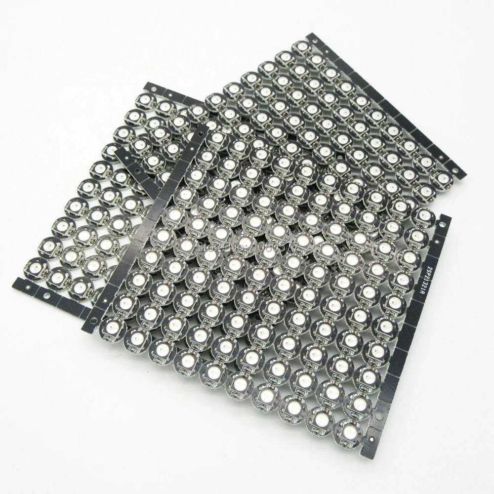 Imagem -03 - Led Chip Pcb Dissipador de Calor dc 5v 5050 Rgb Ws2811 ic Embutido 100 Pcs 1000 Peças Ws2812b Ws2812