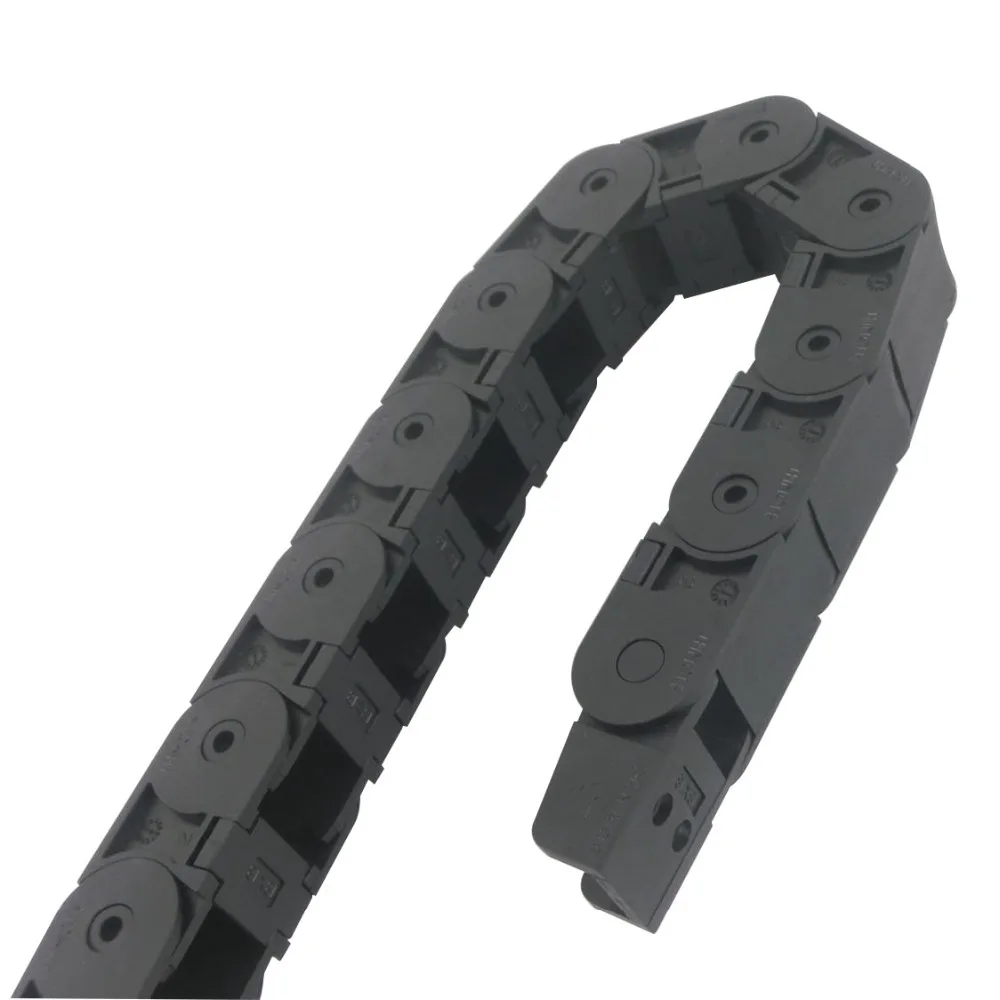 Transmission Chains 18 x 18mm Internal Size 1.01M Plastic Reinforced Nylon Towline Cable Drag Chain