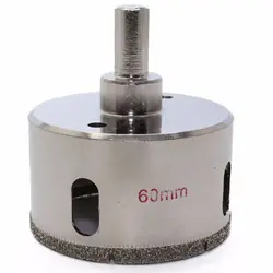 40-110mm Diamond Coated Hole Cutter Saw Drill Bits Hex Shank 10 mm Stone Granite ILOVETOOL