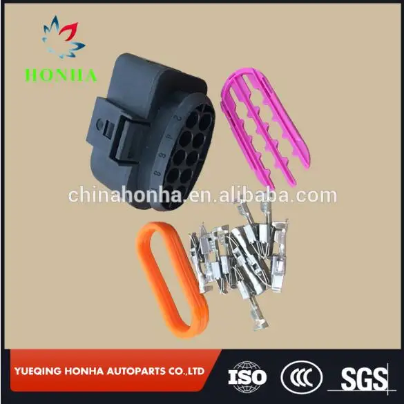 1J0973735 HEADLIGHT ELECTRICAL PLUG RH Seat 10 pin waterpoof female ignition coil connector