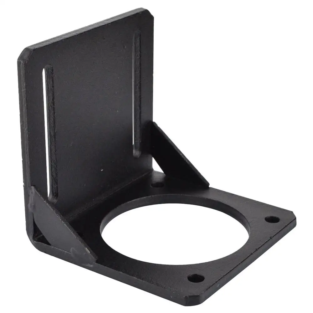 STEPPERONLINE Nema 34 Mounting Bracket Alloy Steel Nema34 86mm Stepper Motor Mount L Bracket for 3D Pinter Parts