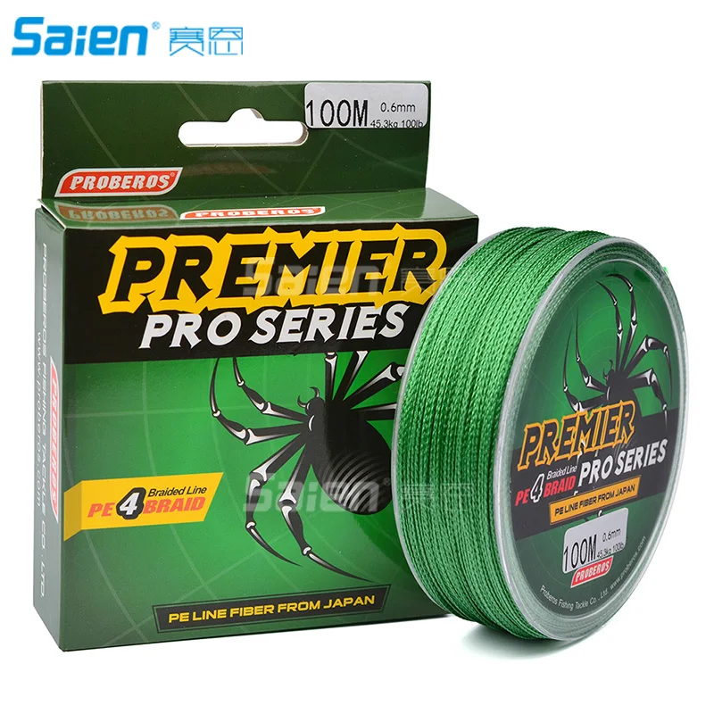 Braided Fishing Line 6lb-100lb Superline Abrasion Resistant Braided Lines Super Strong High Performance PE Fishing Lines