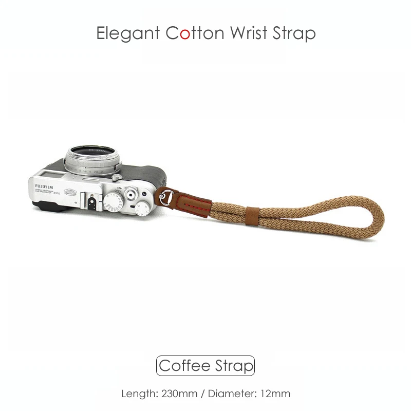 Элегантный стильный кожаный ремешок на запястье для камеры DSLR Spire Lamella аксессуары для фотосъемки ремешок длиной 23 см для Leica Sony