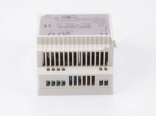 60W 24V 2.5A rail mounted industrial power supply 60 watt 24 volt 2.5 amp rail mounted industrial transformer