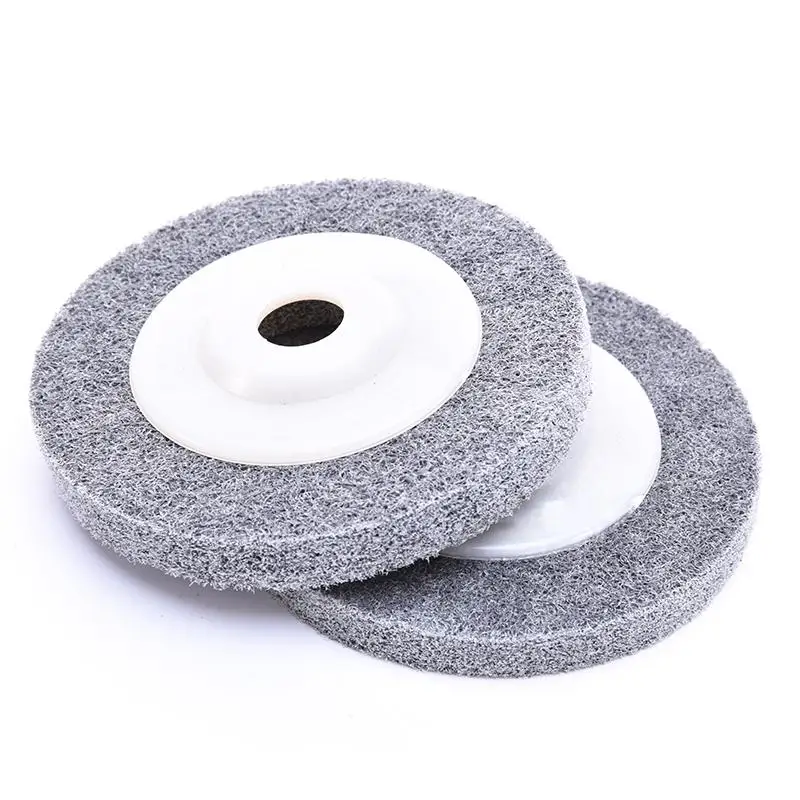 Nylon Đĩa Mài 7P 180 # Sập Bánh Xe Dành Cho Kim Loại Đánh Bóng Gỗ Trên Máy Mài Góc 100*12*16Mm