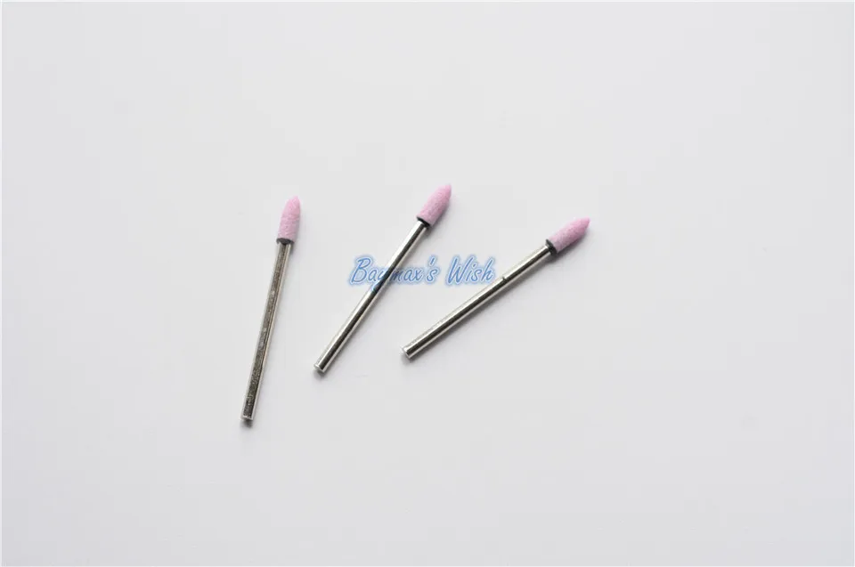 

Dental Pink Assorted Gravel thick Mounted Point Burs Polisher 2.35mm 100Pcs For Dentistry Clinic Supplies