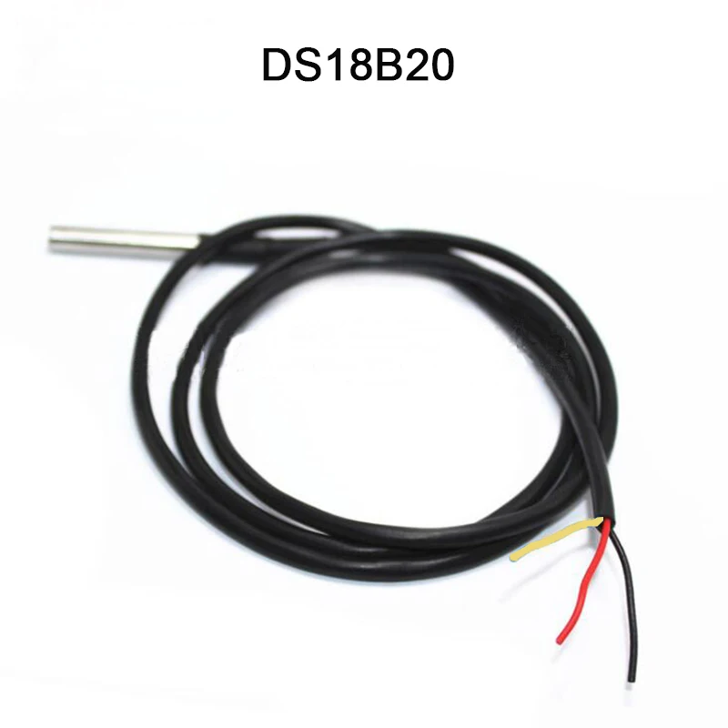 10PCS/Lot ds18b20 Temperature Sensor, 5/15/20pcs DS18b20 Waterproof Temperature Sensor With Stainless Steel Probe for Incubation